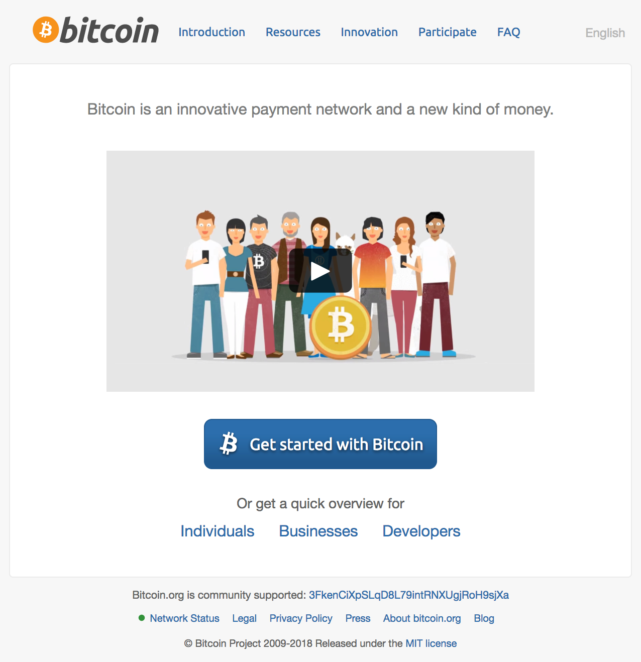 Redesigning Bitcoin.org