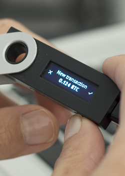 Ledger Nano S Hardware Wahlen Sie Ihre Wallet Bitcoin - 